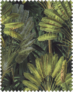 Mind the Gap Fabric Mind The Gap   TRAVELLER'S PALM Linen (FB00035)