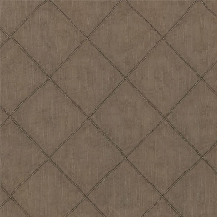 Tucked Away Latte by Kasmir Designer Fabric 5077 100% Polyester
 CHINA </p><p>Repeat: Horizontal: 5 6/8 inches and Vertical: 5 6/8 inches 57 - 58 - Swanky Fabrics -