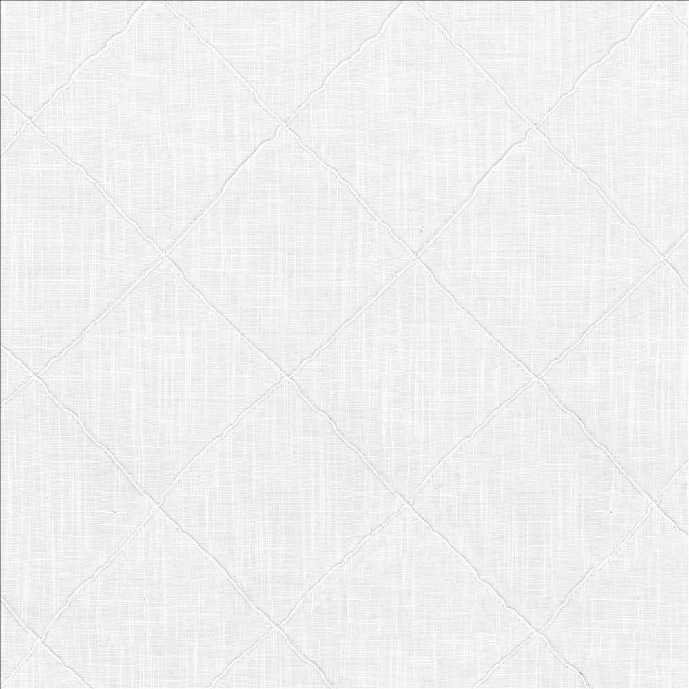 Tucked Away Off White by Kasmir Designer Fabric 5077 100% Polyester CHINA Not Tested Horizontal: 5 6/8 inches and Vertical: 5 6/8 inches 57 - 58 - Swanky Fabrics -