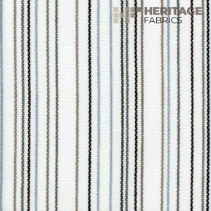 Roth & Tompkins Fabric Tucker Charcoal