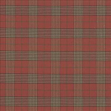 Tuckerton Redstone by Kasmir Designer Fabric 1435 100% Cotton INDIA 12,000 Wyzenbeek Double Rubs H: 4 3/8 inches, V: 4 7/8 inches 53 - 54 - Swanky Fabrics - Kasmir