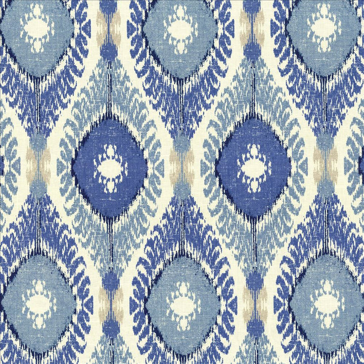 Tucumcari Baltic by Kasmir Designer Fabric 5081 55% Linen
45% Rayon
 USA 9,000 Wyzenbeek Double Rubs </p><p>Repeat: Horizontal: 13 6/8 inches and Vertical: 27 inches 54 - Swanky Fabrics -