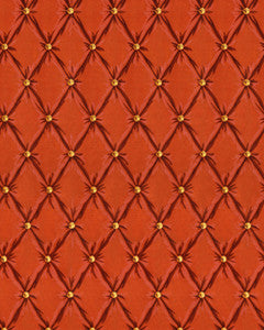 Mind the Gap Wallpaper Mind The Gap   TUFTED PANEL Mandarin   (WP30172)