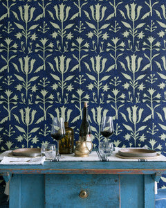 Mind the Gap Wallpaper Mind The Gap   TULIPAN Indigo   (WP30034)