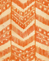 Mind the Gap Wallpaper Mind The Gap   TURKISH IKAT Tangerine   (WP30058)