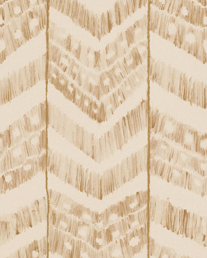Mind The Gap Wallpaper TURKISH IKAT Taupe Wallpaper (WP30056) | WP30056 | SUNDANCE VILLA | 1 roll x 20.5 x 393.7 in | 0.52m / 20.5in | 10m / 393.7in | 5.20mp | 70cm / 27.6in | Off White, Taupe | Satin Matte | Paste the wall | 1-roll in a box | Fabric Carolina | https://www.fabriccarolina.com/