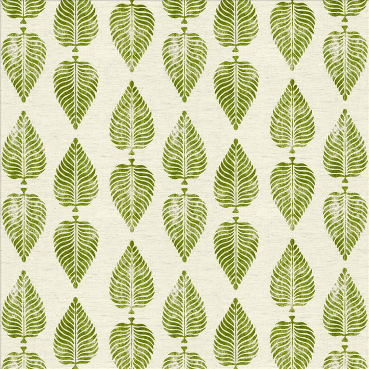 Turning Leaf Green by Kasmir Designer Fabric 1455 97% Polyester
3% Linen
 CHINA 30,000 Wyzenbeek Double Rubs </p><p>Repeat: Horizontal: 13 4/8 inches and Vertical: 12 4/8 inches 54 - Swanky Fabrics -