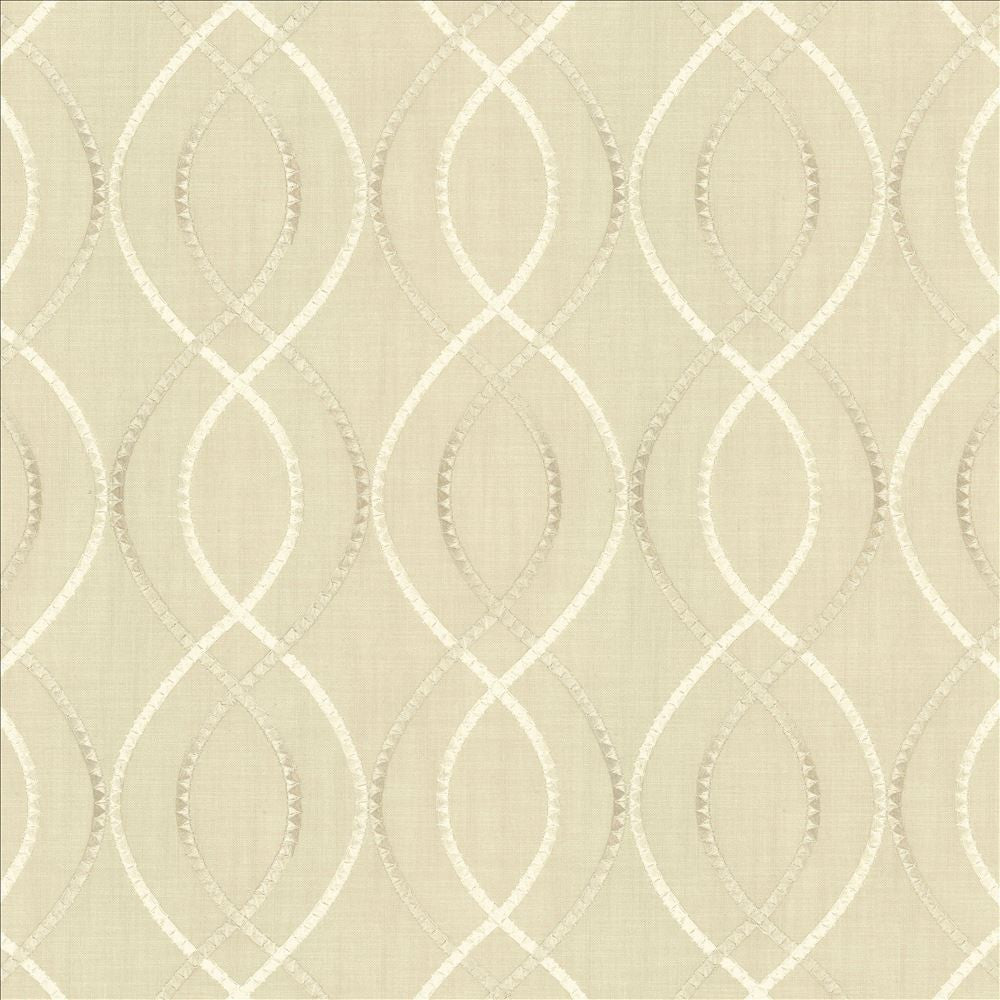 Turning Point Pearl by Kasmir Designer Fabric 1466 73% Cotton
27% Polyester
 INDIA 30,000 Wyzenbeek Double Rubs </p><p>Repeat: Horizontal: 10 5/8 inches and Vertical: 12 4/8 inches 54 - Swanky Fabrics -