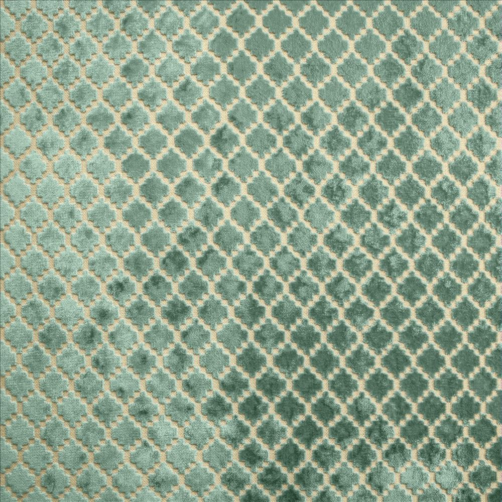 Turnpike Spa by Kasmir Designer Fabric 5145 57% Viscose
43% Polyester
 CHINA </p><p>Repeat: Horizontal: 1 2/8 inches and Vertical: 1 5/8 inches 55 - Swanky Fabrics -