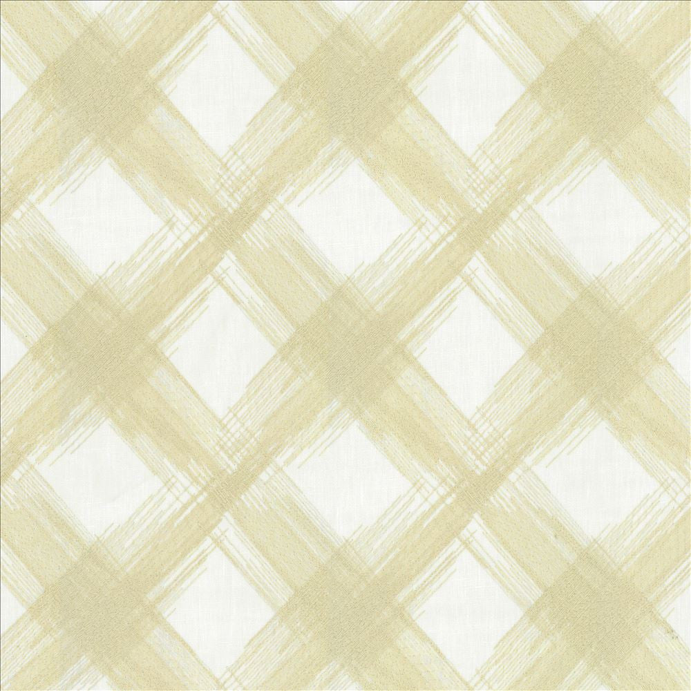 Twin Harbor Ivory by Kasmir Designer Fabric 5156 52% Cotton 48% Polyester INDIA 12,000 Wyzenbeek Double Rubs Horizontal: 6 4/8 inches and Vertical: 6 1/8 inches 55 - Swanky Fabrics -