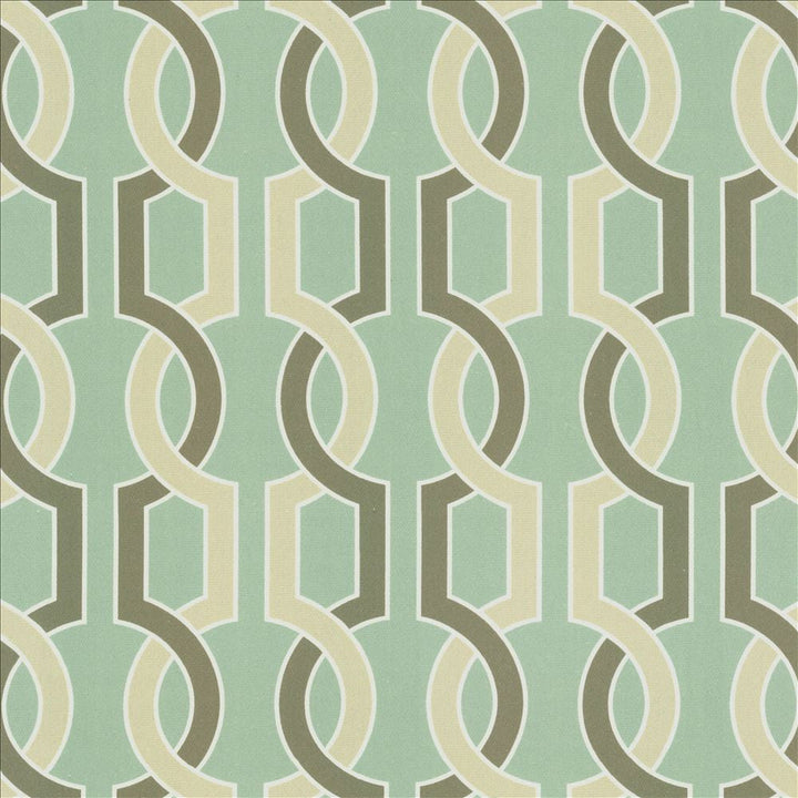 Twine Mist by Kasmir Designer Fabric 5142 100% Cotton SPAIN 35,000 Wyzenbeek Double Rubs Horizontal: 13 4/8 inches and Vertical: 13 4/8 inches 54 - Swanky Fabrics -