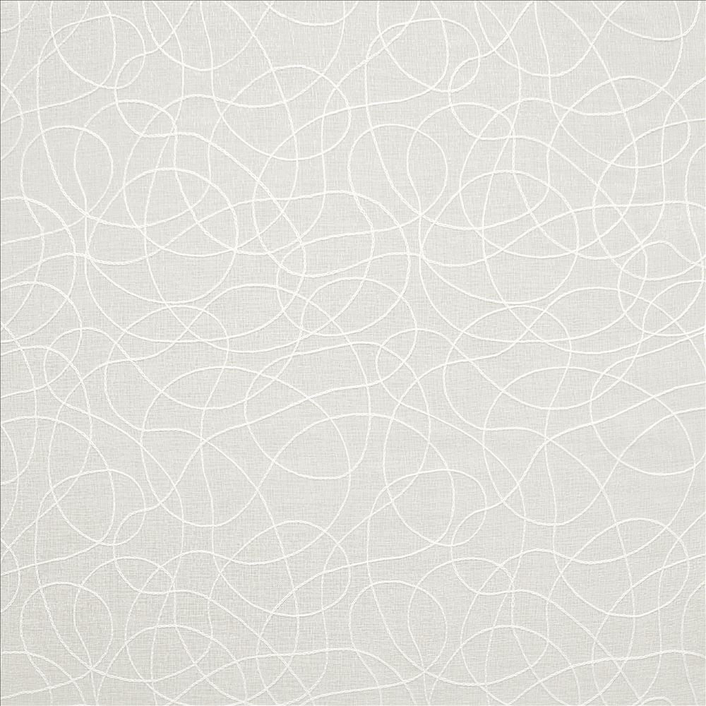 Tyro White by Kasmir Designer Fabric 5157 100% Polyester
 CHINA </p><p>Repeat: Horizontal: 11 4/8 inches and Vertical: 9 inches 110 - Swanky Fabrics -