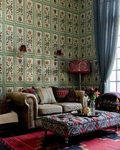 Mind the Gap Wallpaper Mind The Gap   TYROLEAN PANEL Alpen Green   (WP20699)