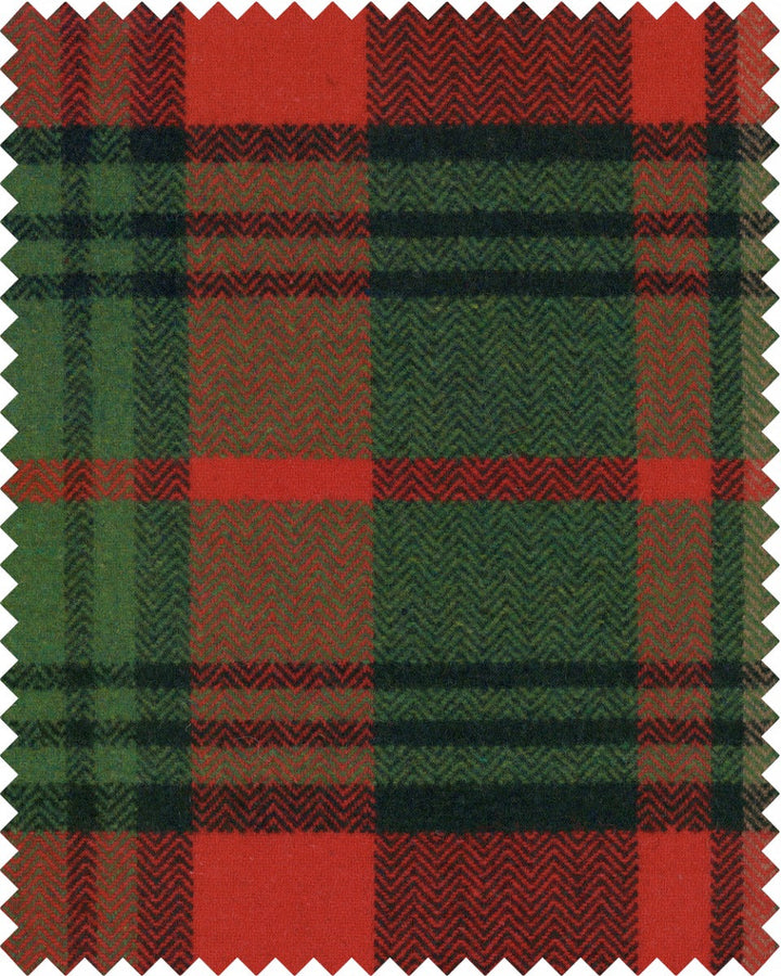 Tyrolean Plaid Woven fabric by Mind the Gap (FB00115), swatch
