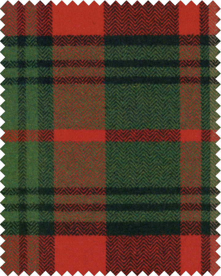 Mind The Gap Fabric TYROLEAN PLAID Woven Fabric (FB00115) | FB00115 | TYROL APRES-SKI HOME COLLECTION | Black, Green, Red | Fabric Carolina | https://www.fabriccarolina.com/