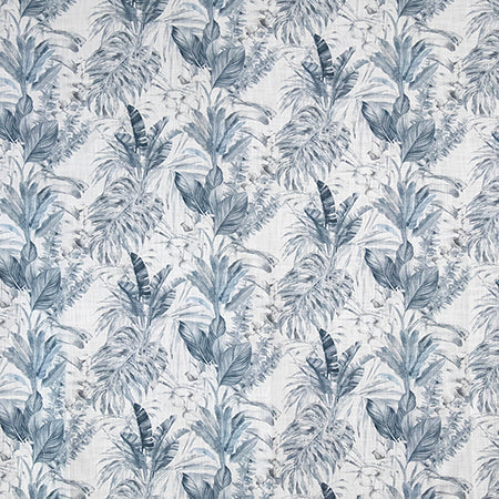 Middle Island Blue Gray by Carole Designer Fabric