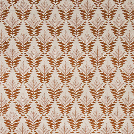Life Of Beauty Paprika by Carole Designer Fabric