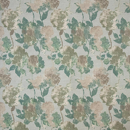 Quiet Drama Eucalyptus by Carole Designer Fabric