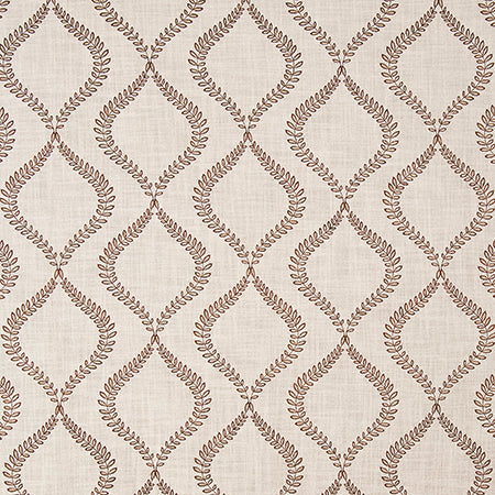 Precise Vision Mocha by Carole Designer Fabric