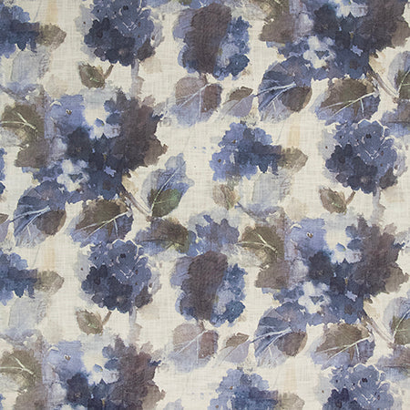 Giant World Prussian by Carole Designer Fabric