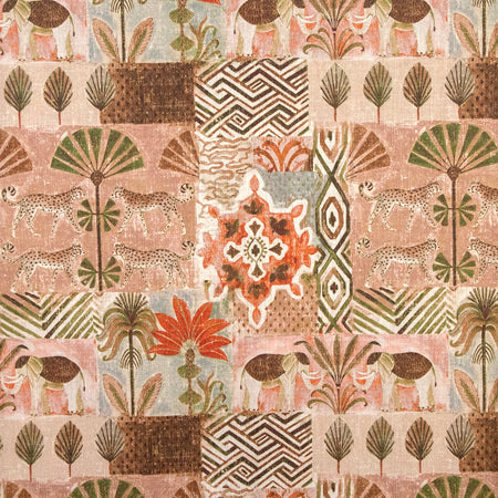 Life On Safari Sienna by Carole Designer Fabric