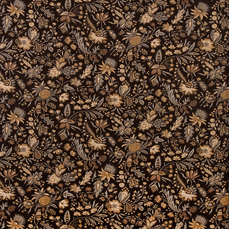 Carmen Chocolate by Carole Designer Fabric