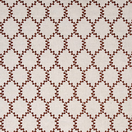 Out And About Rust by Carole Designer Fabric