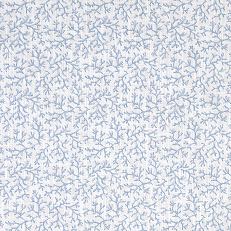 Petite Coral Periwinkle by Carole Designer Fabric