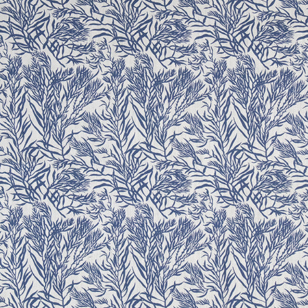 Aquatic Life Moonlight Blue by Carole Designer Fabric