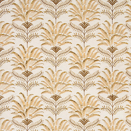 Beyond The Palms Golden Wheat by Carole Designer Fabric