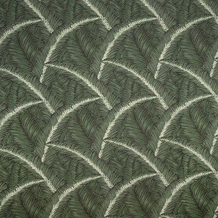 Palm Fronds Olivine by Carole Designer Fabric