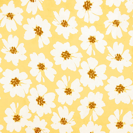 Daisy Field Butter Cup by Carole Designer Fabric