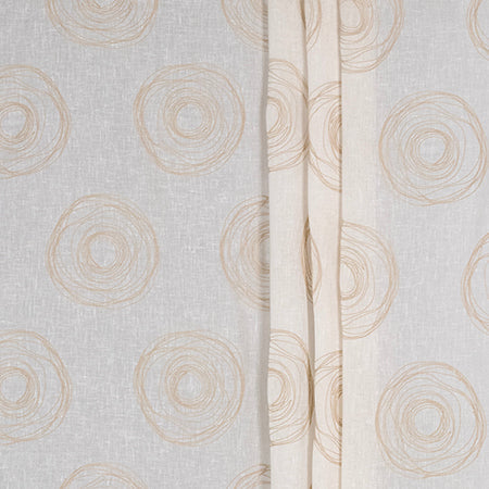Around The Curve Linen by Carole Designer Fabric