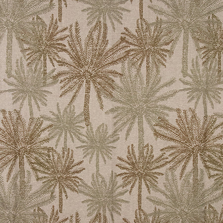 Palm Island Green Tea by Carole Designer Fabric