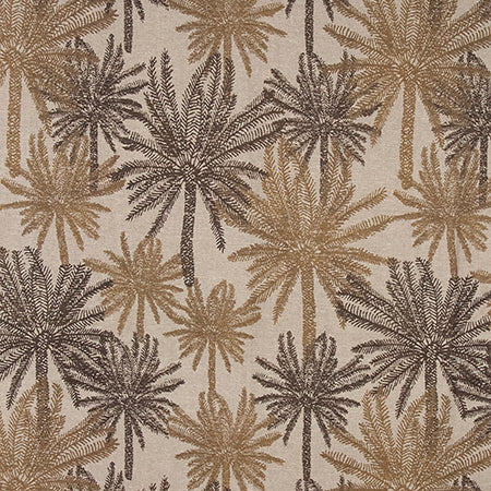 Palm Island Sepia by Carole Designer Fabric