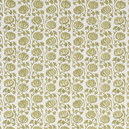 Petite Petals Olive by Carole Designer Fabric