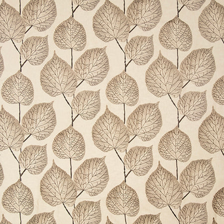 Exquisite In Nature Coffee by Carole Designer Fabric