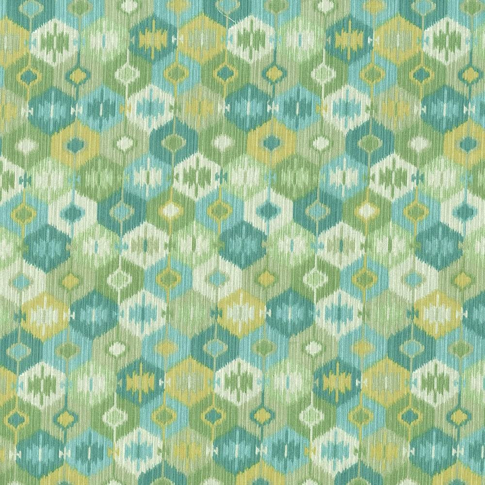 Valdez Ikat Spring Rain  by Kasmir Designer Fabric 1442 100% Cotton
 INDONESIA 15,000 Wyzenbeek Double Rubs Horizontal: 13 4/8 inches and Vertical: 25 inches 54  - Swanky Fabrics -