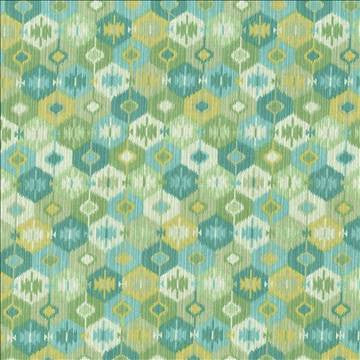 Valdez Ikat Spring Rain by Kasmir Designer Fabric 1442 100% Cotton INDONESIA 15,000 Wyzenbeek Double Rubs H: 13 4/8 inches, V: 25 inches 54 - 55 - Swanky Fabrics - Kasmir