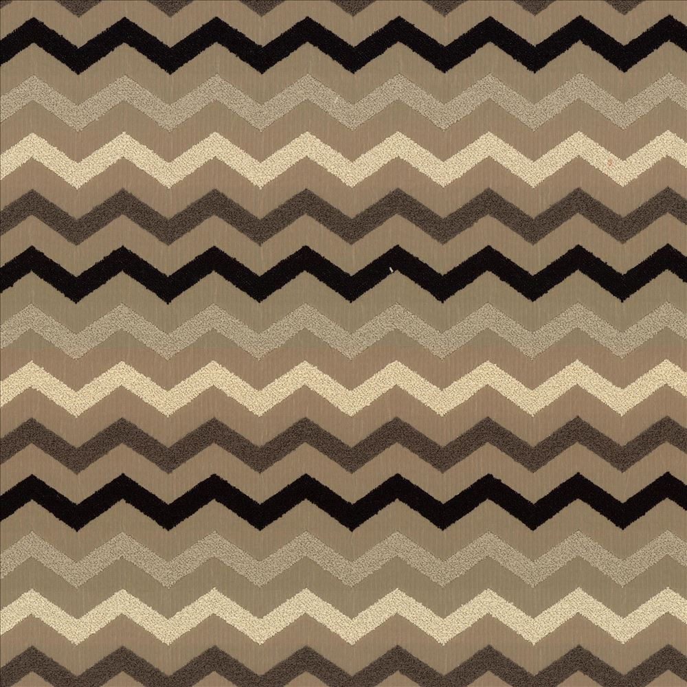 Van Pelt Coffee  by Kasmir Designer Fabric 5084 100% Polyester
 CHINA 30,000 Wyzenbeek Double Rubs Horizontal: 2 4/8 inches and Vertical: 6 4/8 inches 54  - Swanky Fabrics -