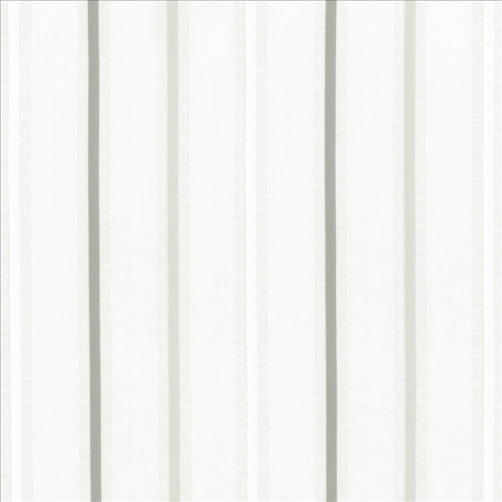 Venturi Stripe Silver by Kasmir Designer Fabric 5076 100% Polyester
 TURKEY </p><p>Repeat: Horizontal: 10 inches and Vertical: N/A 117 - 118 - Swanky Fabrics -