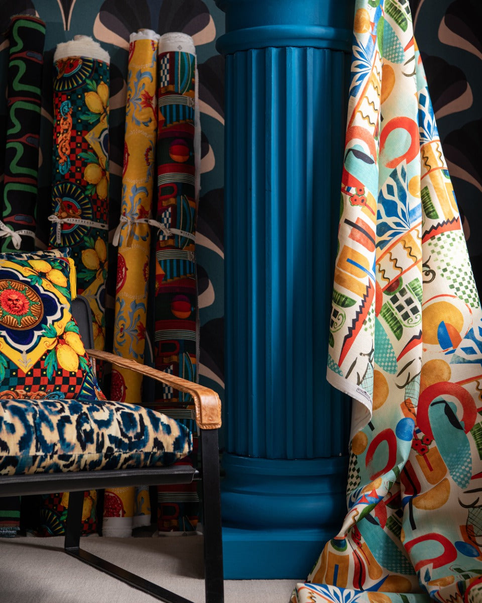 Veranda linen fabric by Mind the Gap (FB00134), view 2