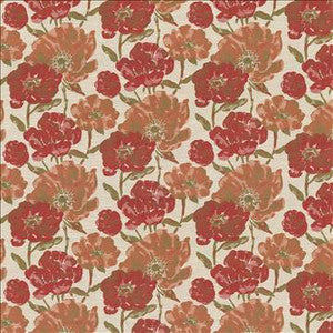 Kasmir Fabric Verdier Poppy