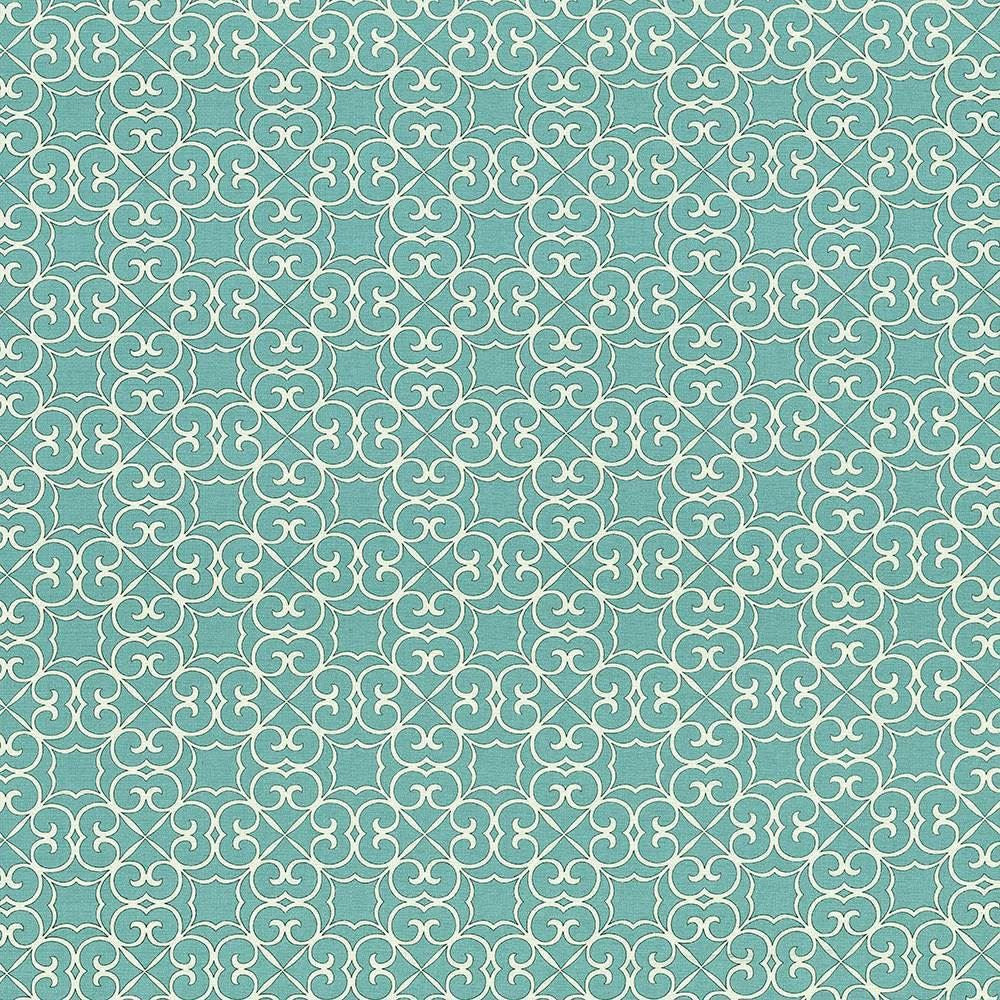 Verlaine Blue Jay by Kasmir Designer Fabric 5073 100% Cotton PAKISTAN 15,000 Wyzenbeek Double Rubs Horizontal: 4 4/8 inches and Vertical: 4 4/8 inches 54 - 55 - Swanky Fabrics -