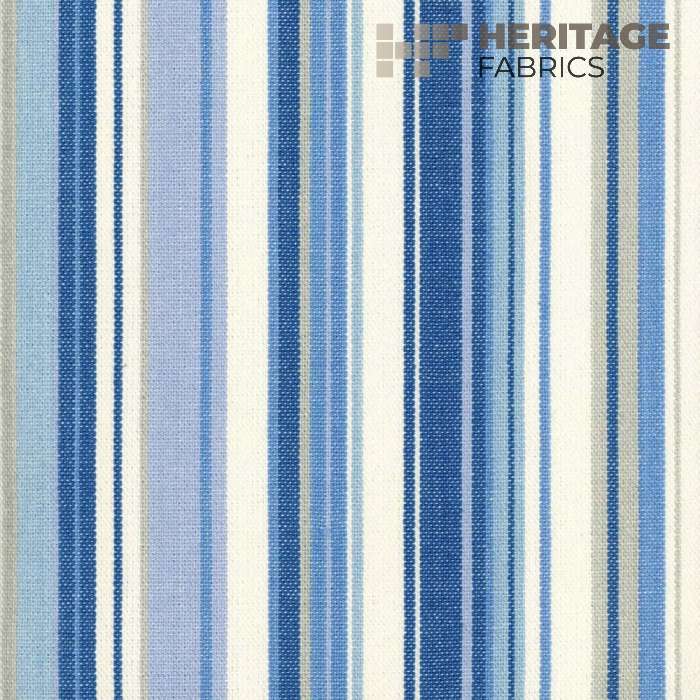 Victoria Lagoon by Heritage Fabric - 100% Cotton India 15,000 Horizontal: 9" and Vertical: N/A 54" - Fabric Carolina -