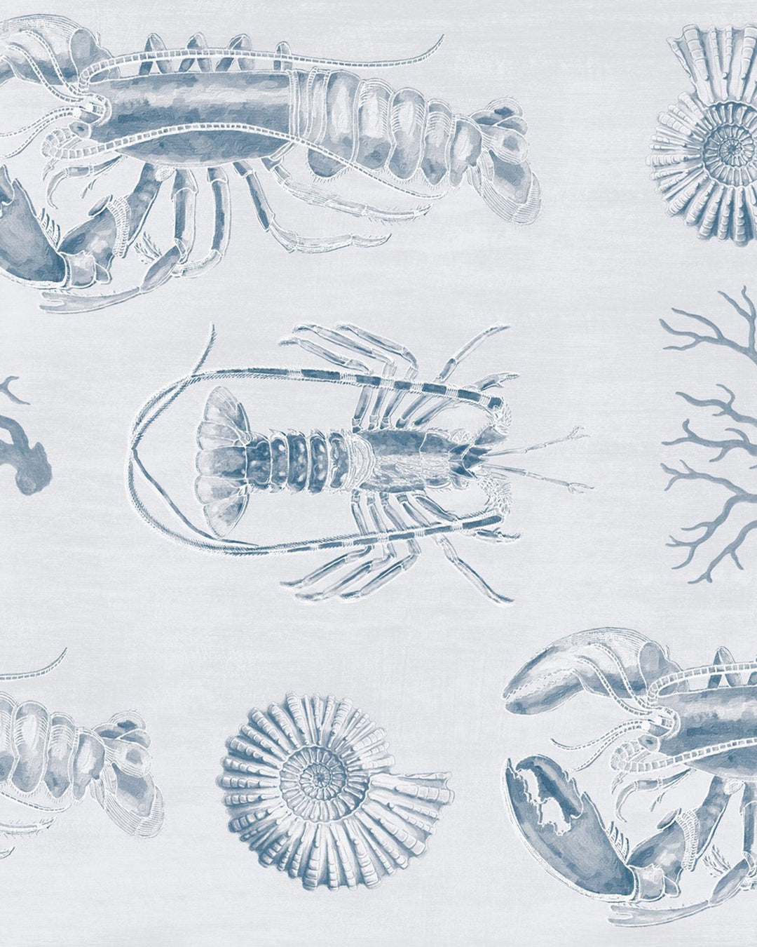 Lobster Blue Premium wallpaper by Mind the Gap (WP20014), swatch