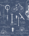 Mind the Gap Wallpaper Mind The Gap   PATENTS Blue Premium   (WP20050)