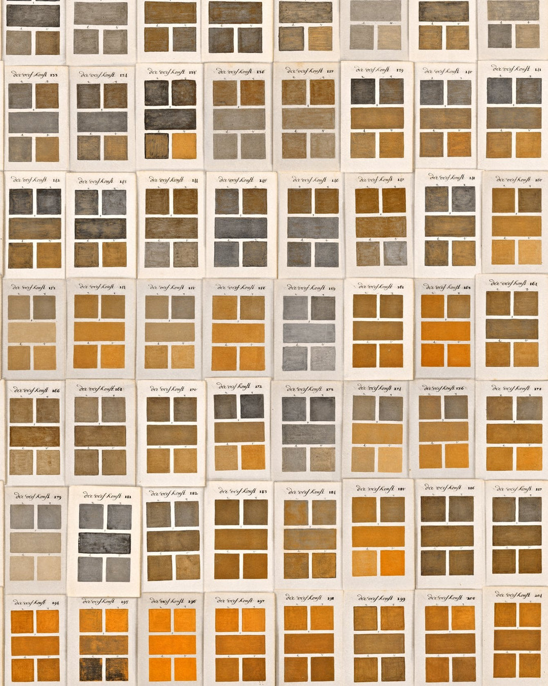 Traite Des Couleurs wallpaper by Mind the Gap (WP20414), swatch