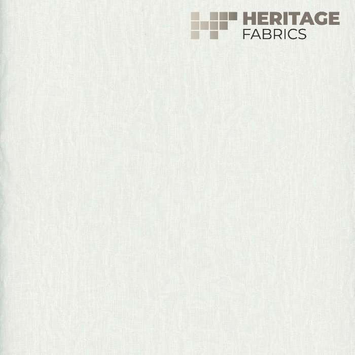 Washed Linen Vanilla by Heritage Designer Fabric - 100% Polyester Turkey Horizontal: N/A and Vertical: N/A 54" - Swanky Fabrics -