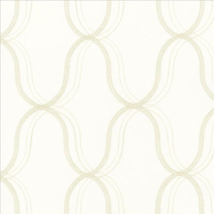 Wavefront Champagne by Kasmir Designer Fabric 5077 100% Polyester
Embroidery
100% Polyester
 TURKEY Not Tested </p><p>Repeat: Horizontal: 4 3/8 inches and Vertical: 6 3/8 inches 58 - Swanky Fabrics -